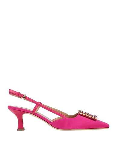 ROBERTO FESTA Pumps Magenta Gewebefasern, Leder