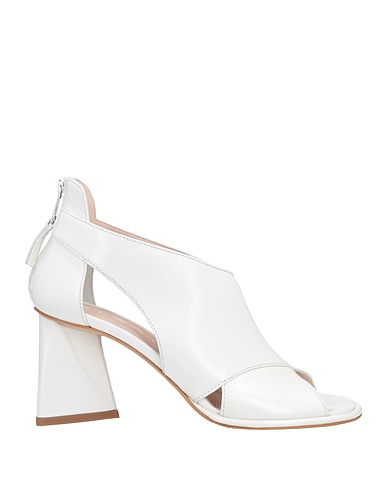 STRATEGIA Sandals White Soft Leather