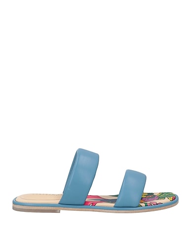 ROBERTO FESTA Sandals Sky blue Soft Leather