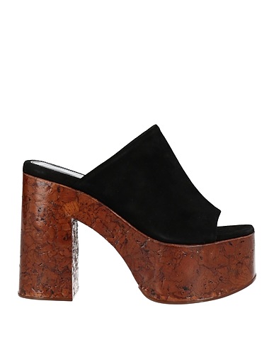 HAUS OF HONEY Mules and clogs Black Leather
