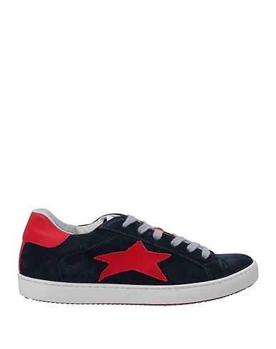 ISHIKAWA Sneakers Navy Leather