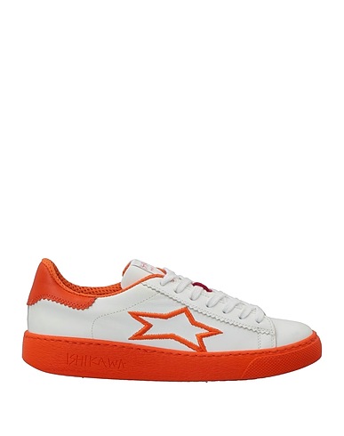 ISHIKAWA Sneakers White Soft Leather