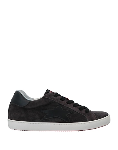 ISHIKAWA Sneakers Charcoal Leather