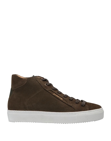 GOOSECRAFT Sneakers Military green Leather