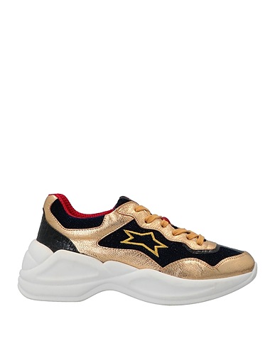 ISHIKAWA Sneakers Oro Pelle