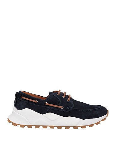 VOILE BLANCHE Mocassins Bleu nuit Cuir