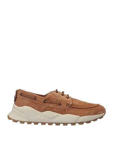VOILE BLANCHE Loafers Camel Leather