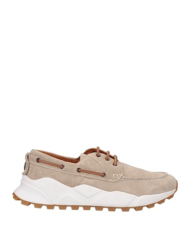 VOILE BLANCHE Mocassins Gris clair Cuir