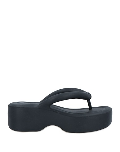 MELISSA ソング・サンダル ブラック ゴム