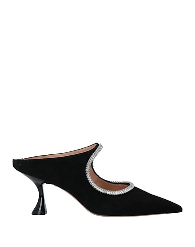 STUART WEITZMAN ミュール＆サボサンダル ブラック 革