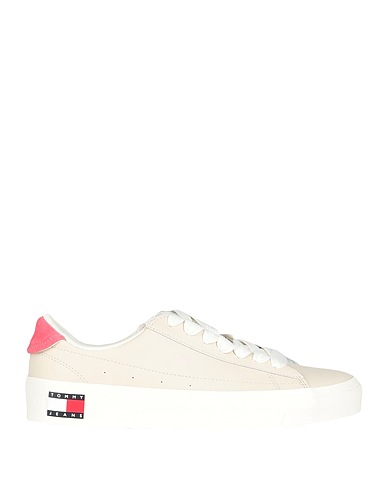TOMMY JEANS Sneakers Beige Leather