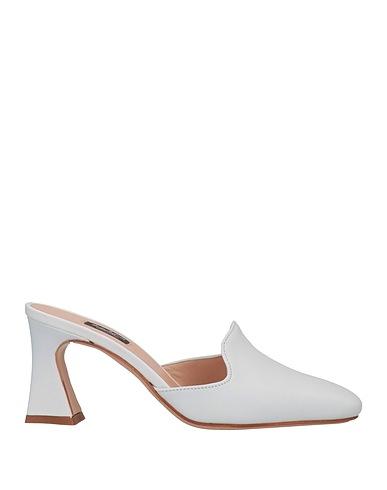ROBERTO BOTTICELLI Mules and clogs White Soft Leather