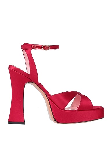 PĪFERI Sandales Rouge Autres fibres