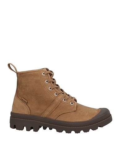 PALLADIUM Ankle boot Khaki Leather