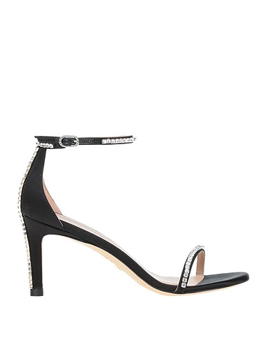STUART WEITZMAN Sandali Nero Fibre tessili