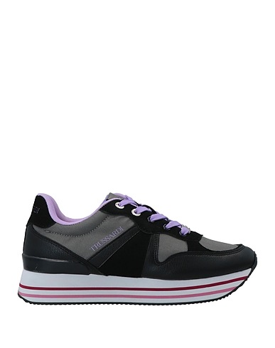 TRUSSARDI Sneakers Black Textile fibers