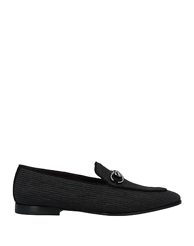 TAGLIATORE Loafers Black Soft Leather