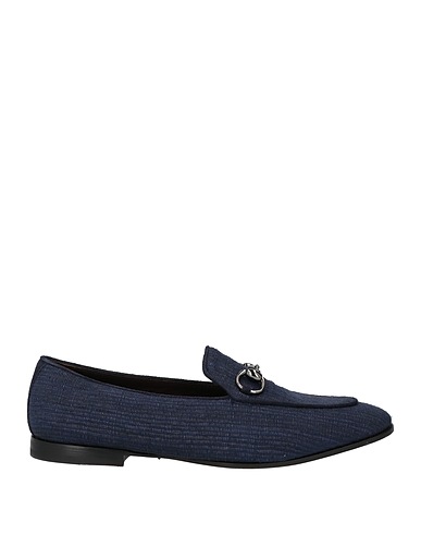 TAGLIATORE Loafers Navy Soft Leather