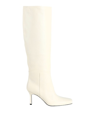 & OTHER STORIES Boots Ivory Soft Leather