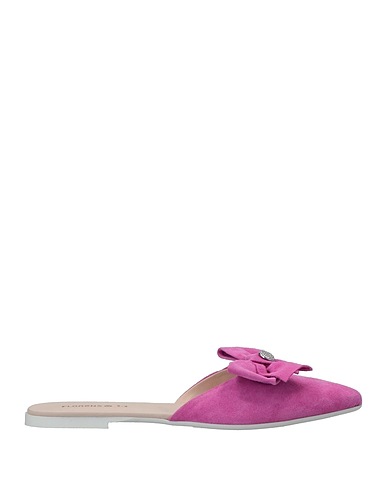 FLORENS Sandals Fuchsia Leather
