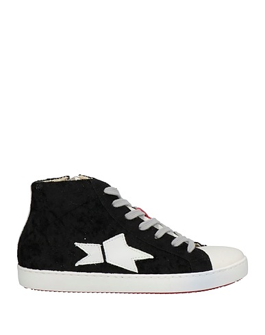 SEQUEL by ISHIKAWA Sneakers Schwarz Leder, Gewebefasern