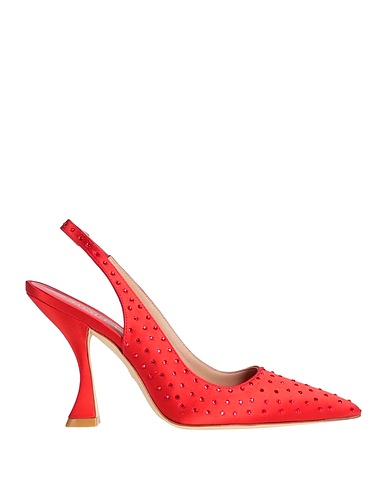 STUART WEITZMAN Pump Red Textile fibers