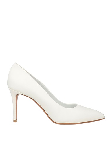 ALBANO Pump White Textile fibers