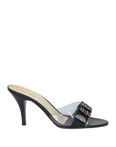 GIANNA MELIANI Sandals Textile fibres, PVC - Polyvinyl chloride