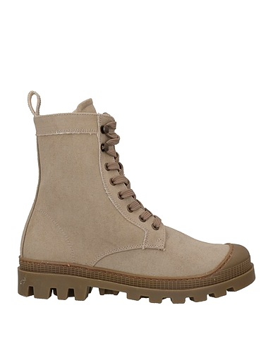 ERIKA CAVALLINI Ankle boot Khaki Textile fibers
