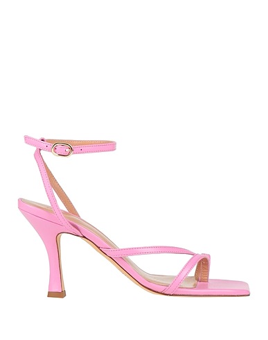 ERIKA CAVALLINI Tongs Rose Cuir
