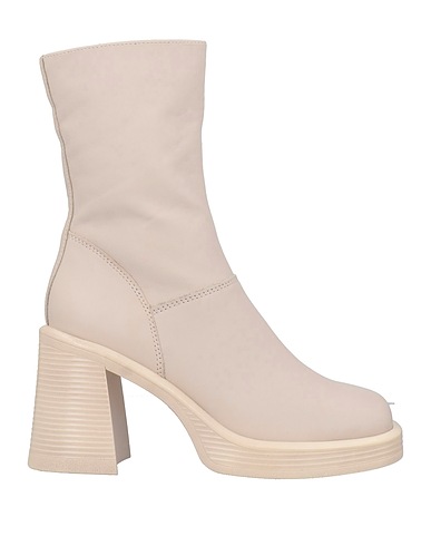 STEVE MADDEN Ankle boot Light grey Soft Leather