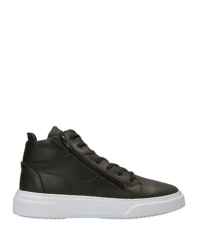 CAFèNOIR Sneakers Verde militare Pelle