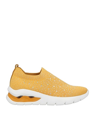CALLAGHAN Sneakers ADAPTACTION Giallo ocra Pelle, Fibre tessili