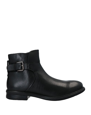 CAFèNOIR Stiefelette Schwarz Leder