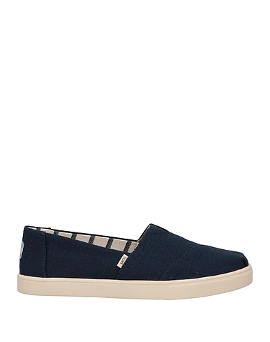 TOMS Loafers Midnight blue Textile fibres