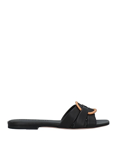 VERONICA BEARD Sandalen Schwarz Leder