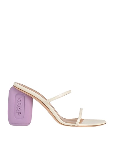 LOEWE Sandales Blanc Cuir