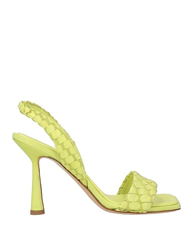 ALDO CASTAGNA Sandals Green Soft Leather
