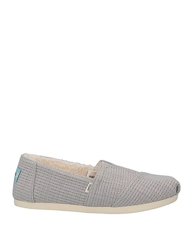 TOMS Mocassino Grigio 65% Poliestere riciclato, 35% Cotone