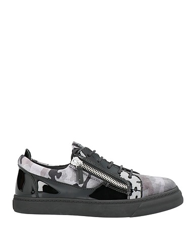 GIUSEPPE ZANOTTI Sneakers Grey Leather