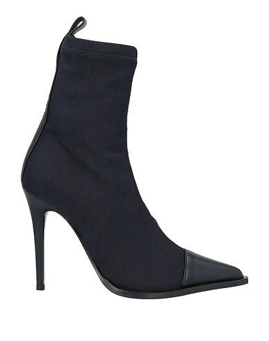 AMIRI Ankle boot Black Soft Leather, Textile fibers