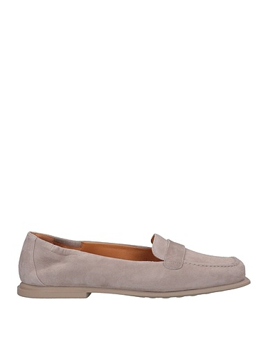 POMME D'OR Loafers Light grey Leather