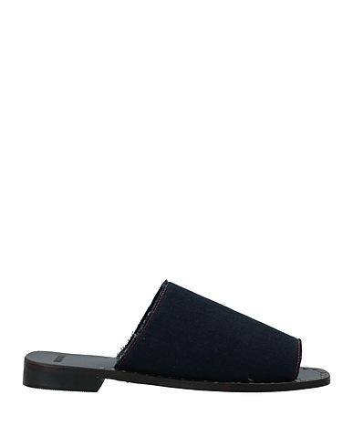 ONE TEASPOON Sandals Blue Textile fibres