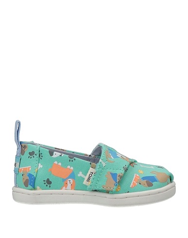 TOMS Mocassino Verde chiaro Fibre tessili