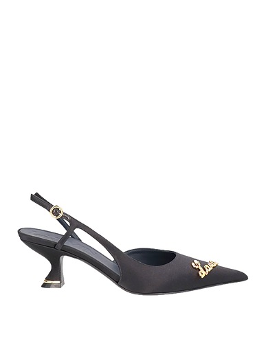 LANVIN Pump Black 100% Silk