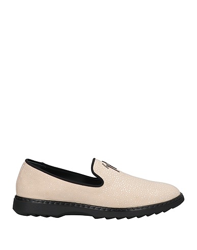GIUSEPPE ZANOTTI Loafers Beige Leather