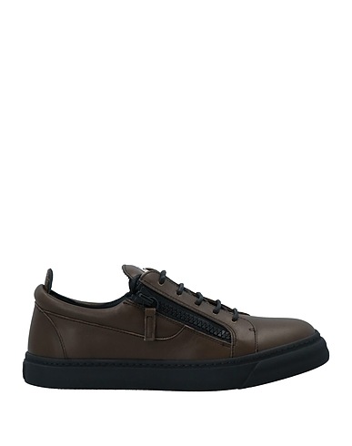 GIUSEPPE ZANOTTI Sneakers Military green Soft Leather