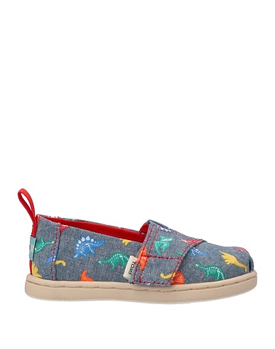 TOMS Formal shoes Slate blue Textile fibers