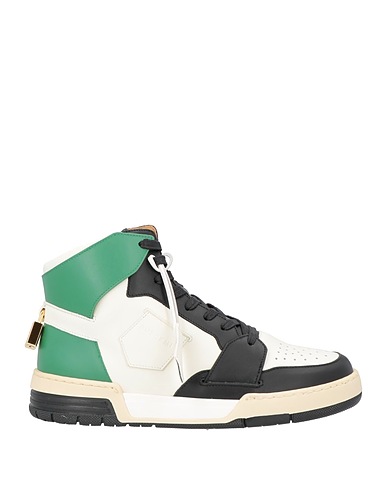 BUSCEMI Sneakers Green Calfskin