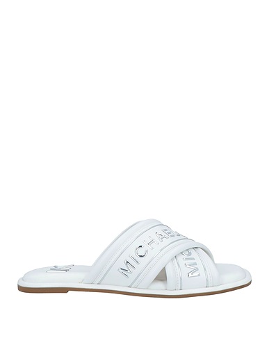 MICHAEL MICHAEL KORS Sandals White Textile fibres